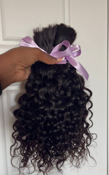 Bulk human hair