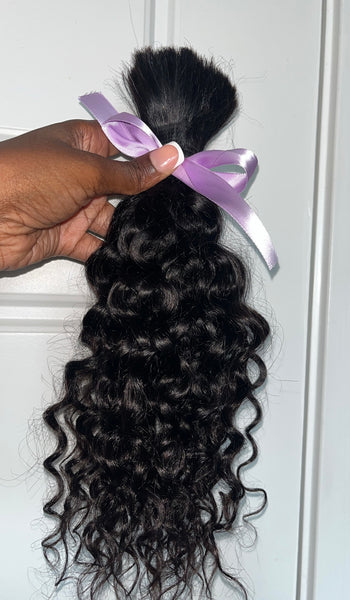 Bulk human hair